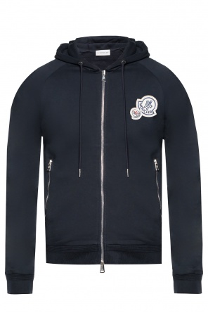 Cotton sweatshirt with a hood, zdjęcie 1 Cotton sweatshirt with a hood od Moncler
